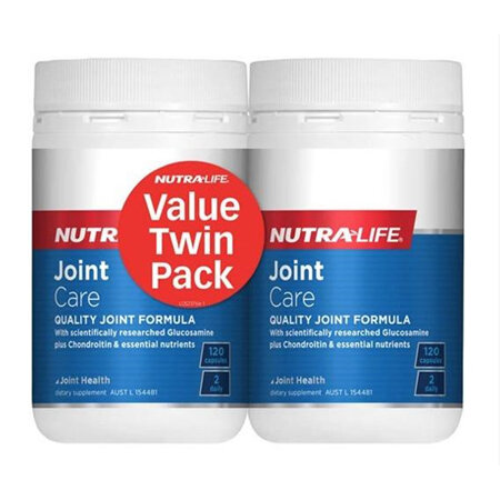 NUTRALIFE JOINT CARE CAPSULES 120+120 TWIN PACK