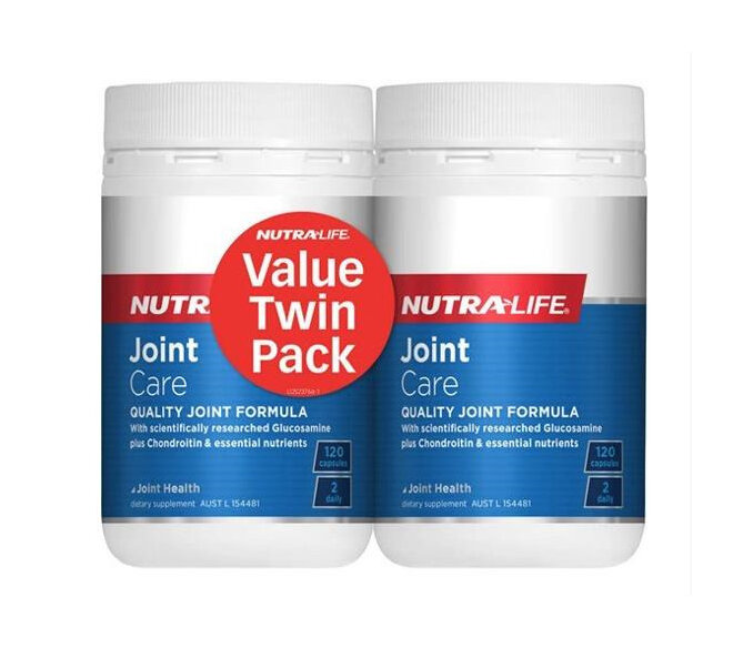 NUTRALIFE JOINT CARE CAPSULES 120+120 TWIN PACK