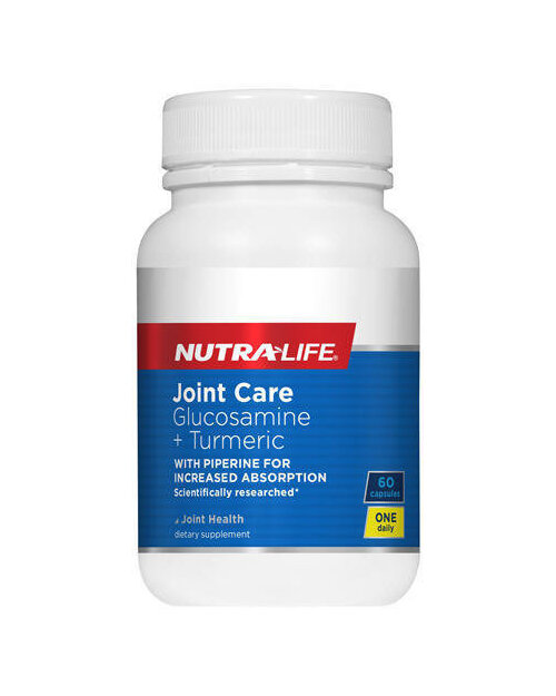 NutraLife Joint Care One-A-Day with Glucosamine & Turmeric 120 Capsules