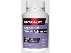 Nutralife Magnesium Sleep+ Advanced with 5HTP 60s