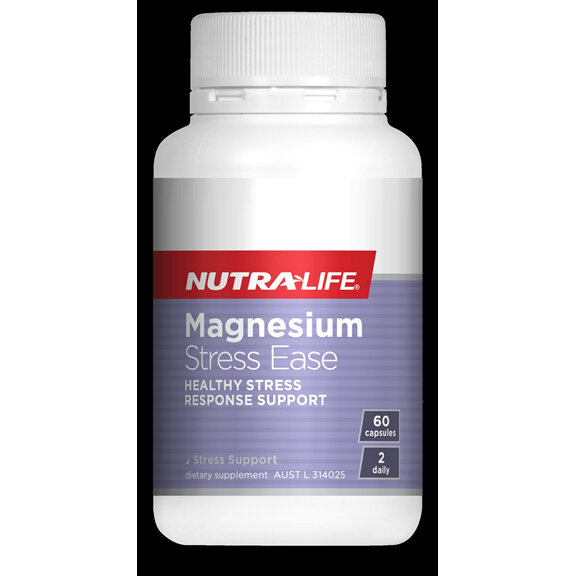 NutraLife Magnesium Stress Ease 60 Capsules