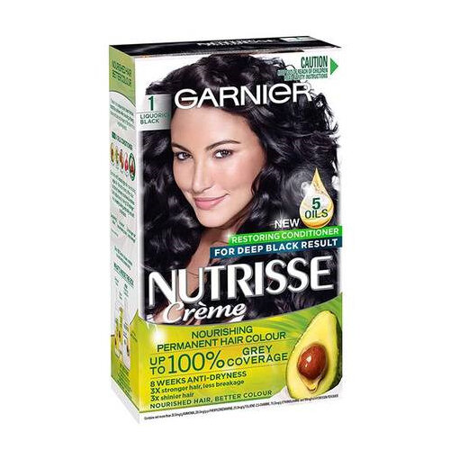 NUTRISSE Creme Nourishing Hair Colour Liquorice 1