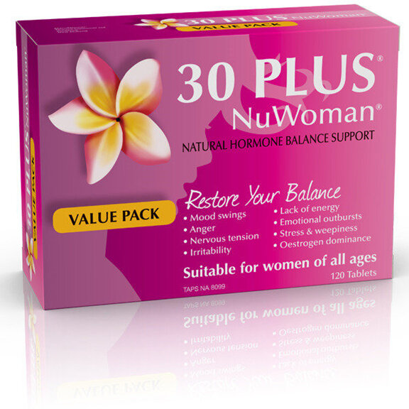 NuWoman 30 Plus Hormone Balance Support 120 Tabs