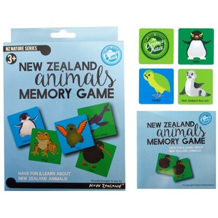 NZ Animals Memory Game PLU 8153