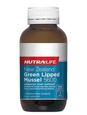 NZ Green Lipped Mussel 5600 - 100 Caps