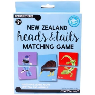 NZ heads & tails matching game PLU8153