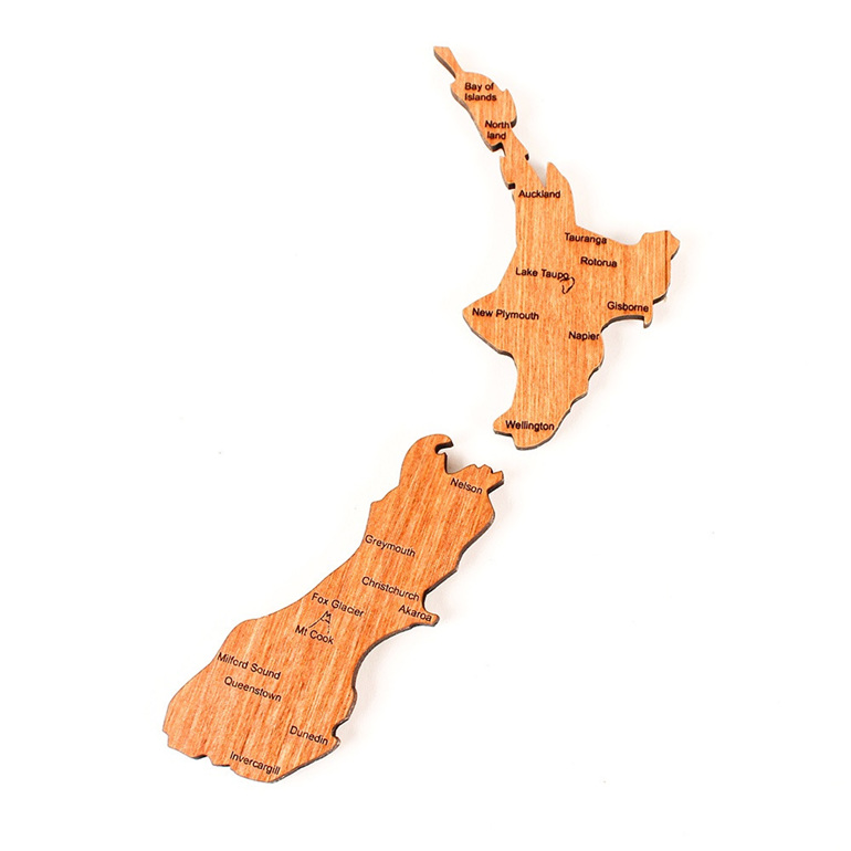 NZ Map Magnet