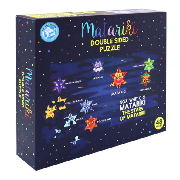 NZ Matariki Stars Double Sided Puzzle 48 Pieces