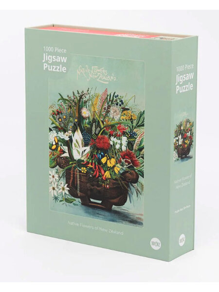 NZ Native Flowers 1000 Piece Jigsaw Puzzle Box