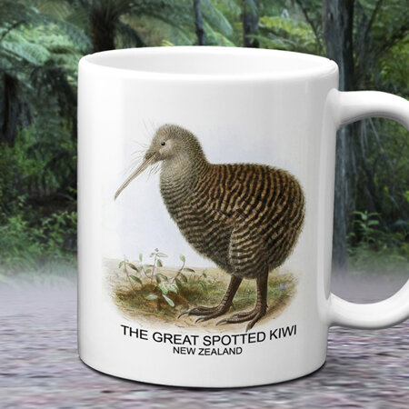 NZ Spotted Kiwi Mug