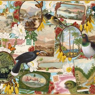 NZ Vintage Postcards 1000 Piece Puzzle