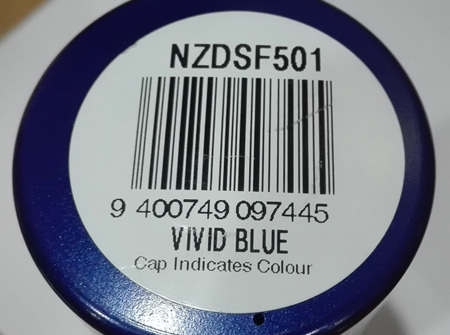 NZDSF501 Vivid Blue 150g