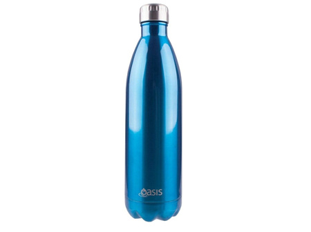 Oasis Stainless Steel Aqua 1L bottle