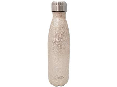 Oasis Stainless Steel Shimmer Champagne Bottle 500ml