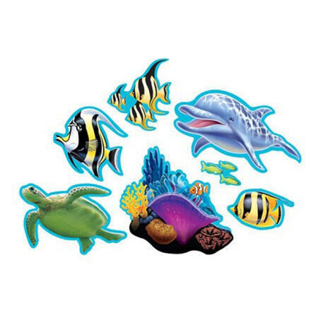 Ocean card cutouts