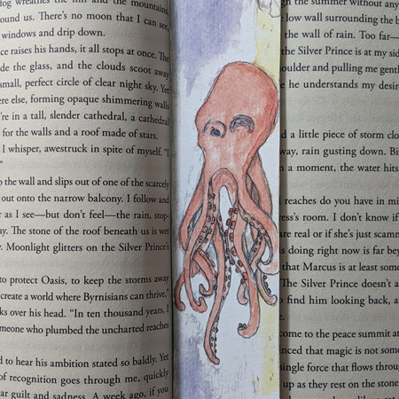 Octopus Bookmark