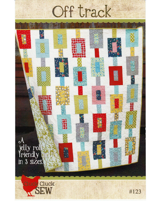 Off Track Quilt Pattern from Cluck Cluck Sew