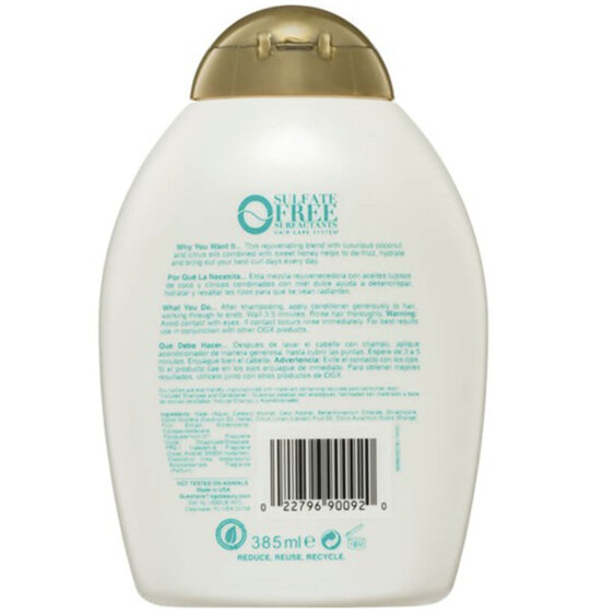 OGX Coconut Curls Conditioner 385ml hair care curly