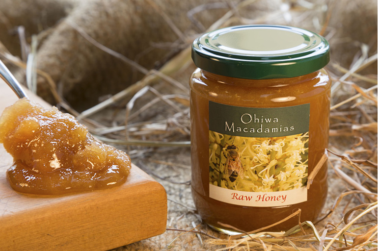 Ohiwa Macadamias Raw Honey