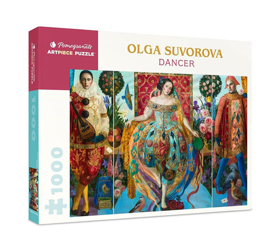 Olga Suvarova - Dancer 1000 Piece Puzzle Pomegranate