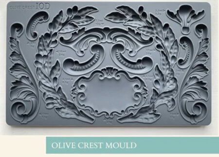 Olive Crest IOD Decor Mould