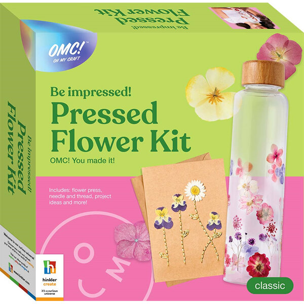 OMC! Be Im-Pressed!  Pressed Flower Kit by Hinkler