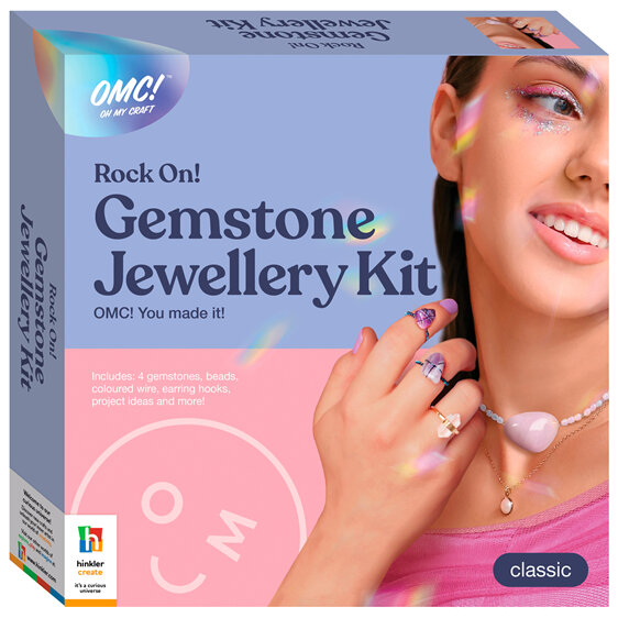 OMC! Gemstone Jewellery Kit craft teen her