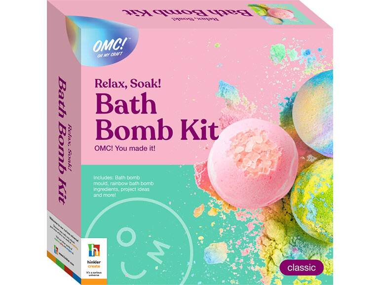 OMC! Relax, Soak! Make Your Own Bath Bomb Kit