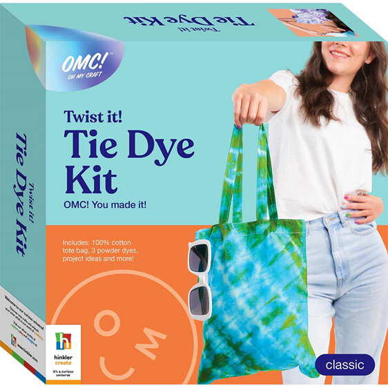 OMC! Twist it! Tie Dye Craft Kit by Hinkler kids teen fashion