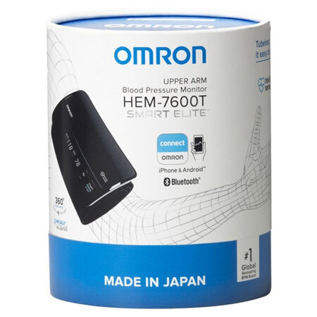 Omron HEM-7600T Smart Elite + Blood Pressure Monitor