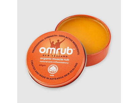 Omrub Organic Muscle Rub 60g