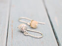 opal sterling silver rosehips earrings october birthstone tiny lily griffin nz