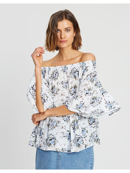 OPHELIA TOP FLORAL M