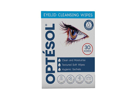 OPTESOL Eyelids Cleansing Wipes 30pk