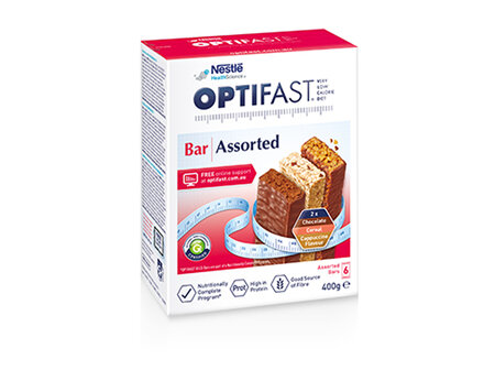 Optifast VLCD Assorted Bars - 6 Pack