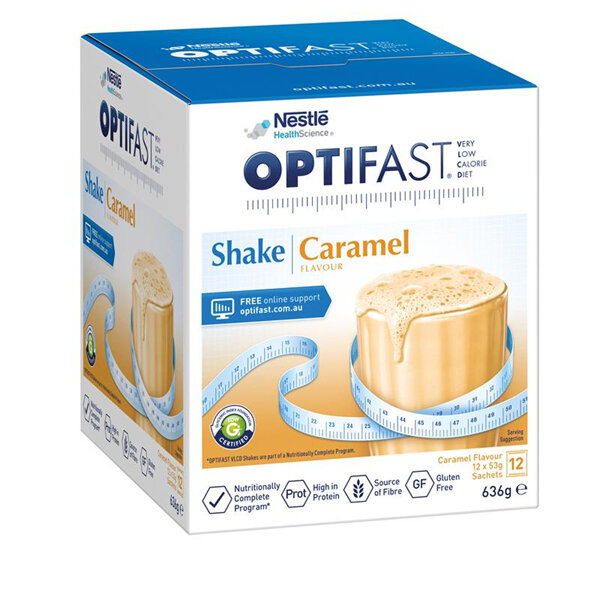 OPTIFAST VLCD Shake Caramel 12x53g