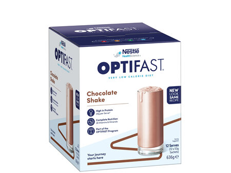 Optifast VLCD Shake Chocolate 12x53g