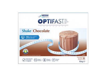 OPTIFAST VLCD Shake Chocolate 18 Pack 954g