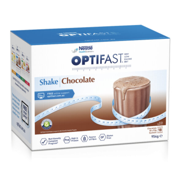 OPTIFAST VLCD Shake Chocolate 18 x 53g