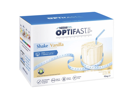 Optifast VLCD Shake Vanilla - 18 Pack 53G Sachets