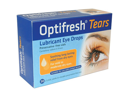 Optifresh Tears Eye Drop 30 x 0.4mL