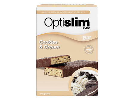 Optislim VLCD Cookies & Cream Bar 60g X 5