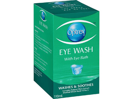 Optrex Eye Eash with Eye Bath 110mL