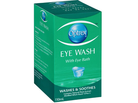 Optrex Eye Wash with Bath 110ml