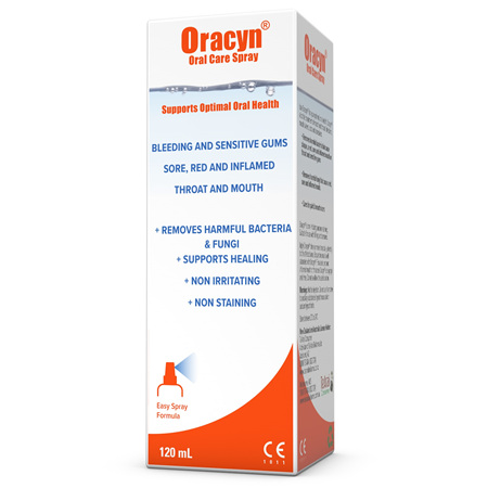Oracyn Oral Care Spray, 120ml