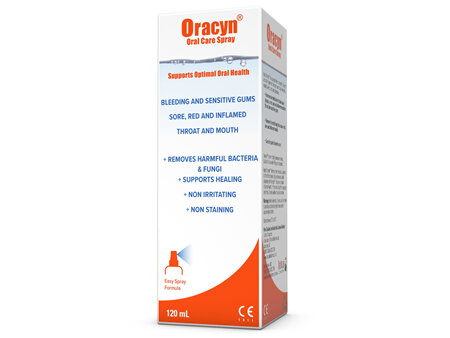 Oracyn Oral Care Spray, 120ml