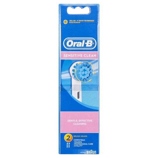 ORAL B Sensitive Clean Heads Refill 2 Pack