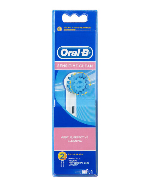 Oral B Sensitive Clean Refills 2pk