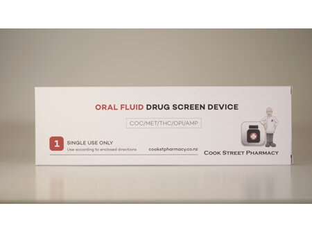 Oral Swab Drug Test Meth THC Opiates Cocaine Amphetamines | Single