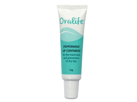 Oralife Peppermint Lip Oint. 15g